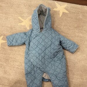 Baby Gap denim bunting size 3-6 mos